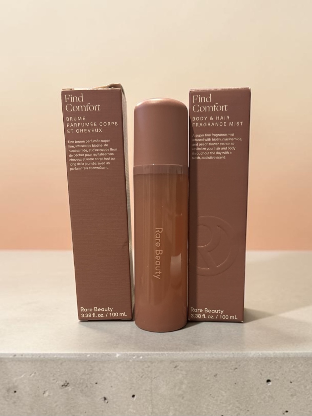 2 FULL SIZE Rare Beauty Find Comfort Body & Hair Fragrance Mist